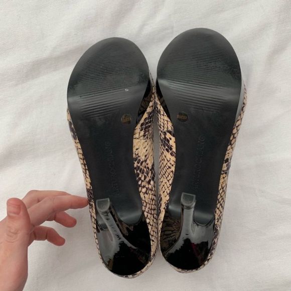 ARTURO CHIANG Snake Print Heels 8.5 - Picture 7 of 7